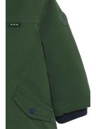 Mayoral zöld, műszőrmés bébi fiú kabát – 68 cm