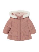 Mayoral rózsaszín, kifordítható bébi lány kabát – 55 cm