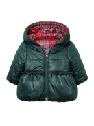 Mayoral piros/zöld kifordítható lány kabát – 68 cm