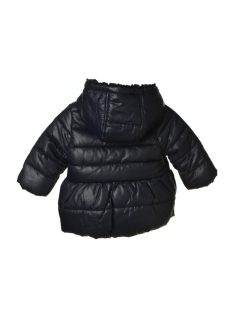 Mayoral éjkék, fodros lány téli kabát – 68 cm