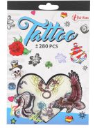 Toi-toys lemosható tetoválás füzet – 280 db