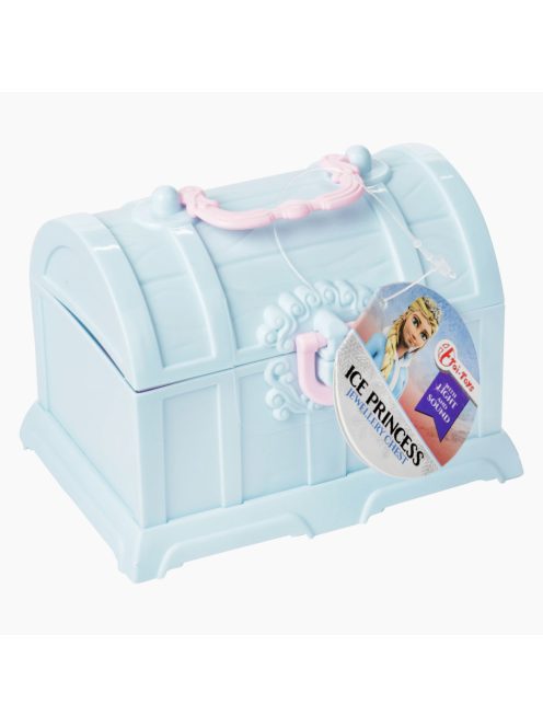 Toi-toys jéghercegnő ékszeres láda – 12x9x8 cm, fények és hangok