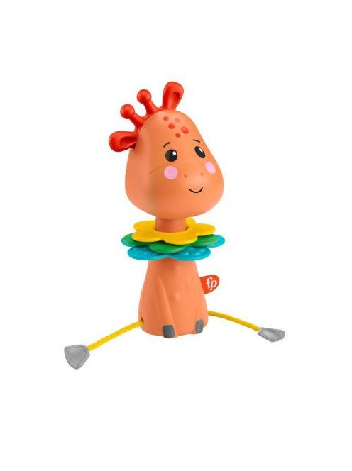 Fisher Price készségfejlesztő zsiráf játék – 16 cm