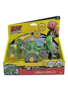 Ricky Zoom zöld, szétszerelhető motor játék – 17 cm