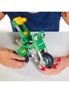 Ricky Zoom zöld, szétszerelhető motor játék – 17 cm
