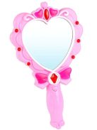 Toi-toys rózsaszín, hercegnős varázs tükör játék – 13x26 cm