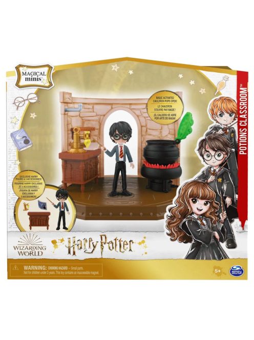 Harry Potter Varázsital tanterem Harry figura kiegészítőkkel