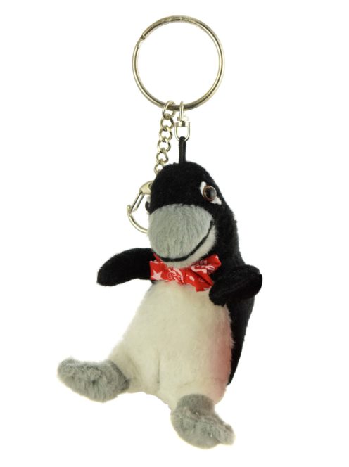 Coca-Cola pingvin plüss kulcstartó – 10 cm
