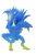 Johntoy Dragons kék sárkány figura – 12 cm