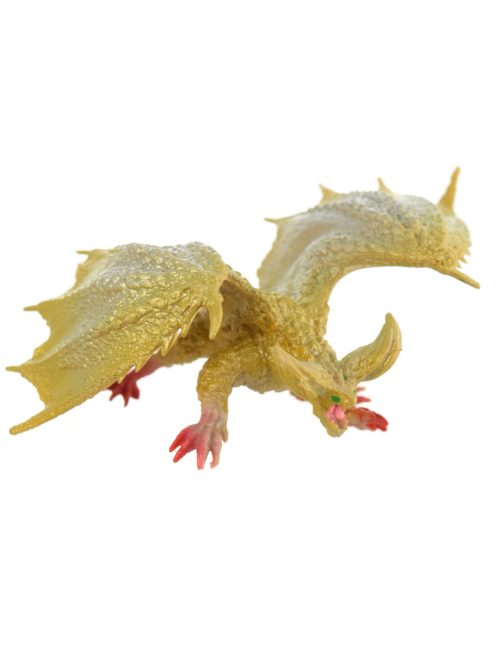 Johntoy Dragons aranyszínű sárkány figura – 12 cm