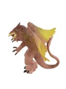 Johntoy Dragons barna sárkány figura – 12 cm