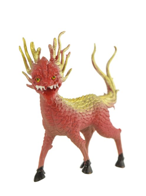 Johntoy Dragons piros sárkány figura – 12 cm