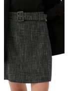 s. Oliver fekete tweed női szoknya – 40 EU
