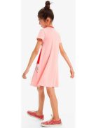Desigual rózsaszín lány pamut ruha – 9-10 év
