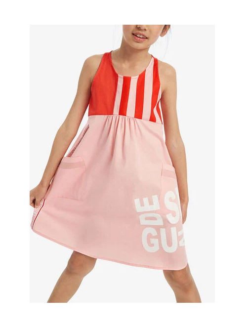 Desigual Casual rózsaszín lány ruha