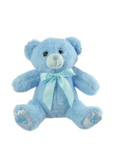 eco Baby kék medve plüss – 20 cm