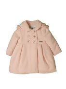 Mayoral rózsaszín bébi lány szövet kabát – 68 cm