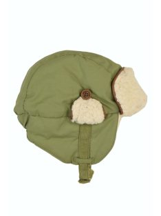 Mayoral zöld, műszőrmés bélésű fiú sapka – 70 cm