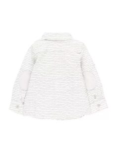 Boboli törtfehér, szemüveg mintás fiú ing – 104 cm