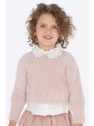 Mayoral rózsaszín lány pulóver – 110 cm