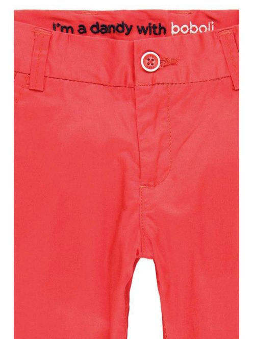 Boboli piros fiú nadrág – 110 cm
