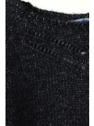 Mayoral sötétkék, csillogó lány kötött pulóver – 128 cm