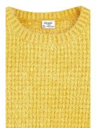 Mayoral mustársárga lány kötött pulóver – 128 cm