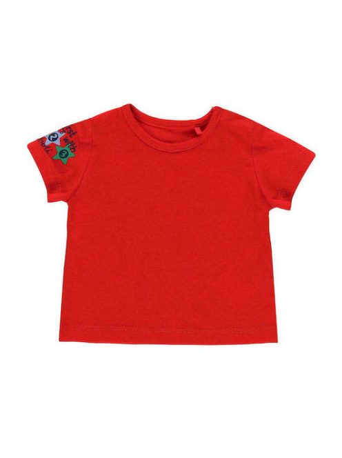 Boboli piros baba póló