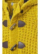 Mayoral sárga, kapucnis baba kardigán – 68 cm