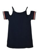 Boboli sötétkék, pántos lány ruha – 116 cm