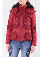 Desigual Komoderi piros női téli dzseki – 36 EU