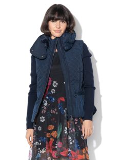 Desigual Nivi sötétkék, női téli dzseki