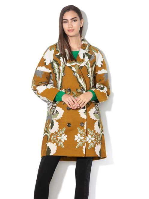 Desigual Marais színes női szövet kabát – 40 EU