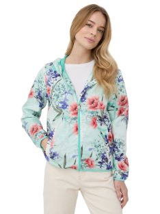 Guess kék, virágmintás női széldzseki – M