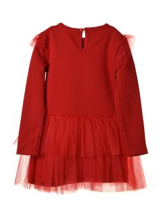 Rosalita Hillsdale piros, tüllös lány ruha – 5 év