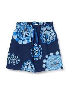 Desigual sötétkék, mintás lány szoknya – 7/8 év