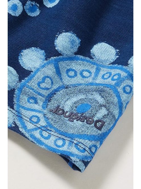Desigual sötétkék, mintás lány szoknya – 7/8 év