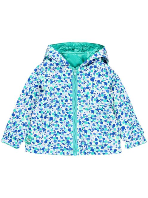 Boboli zöld, kifordítható gyerek kabát – 80 cm