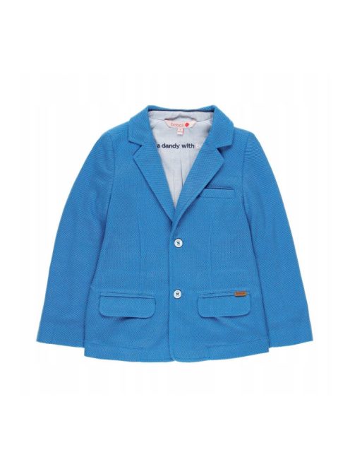 Boboli kék, piké fiú zakó – 140 cm