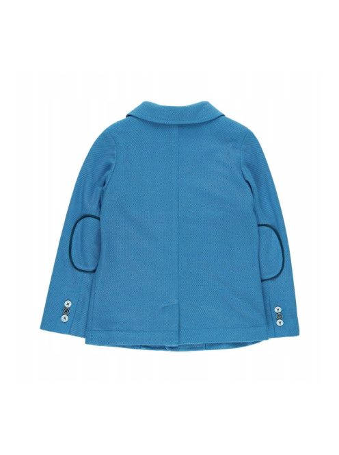 Boboli kék, piké fiú zakó – 140 cm