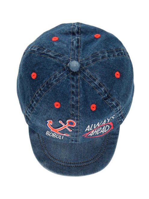 Boboli kék farmer gyerek baseball sapka – 54