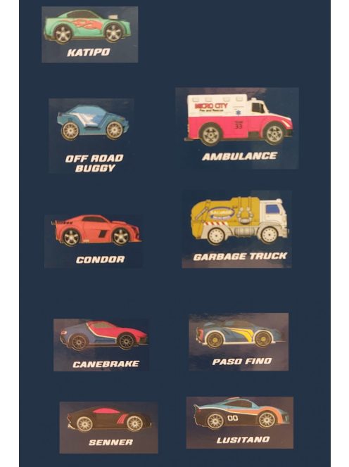 Micro Machines mini meglepetés autó