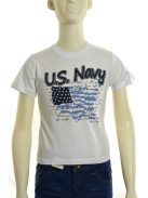 Gatti U.S Navy fehér fiú póló – 104