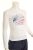 Gatti American fehér, hosszú ujjú lány póló – 98/104