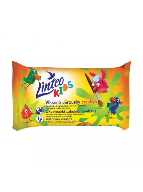 Linteo Baby Kids nedves törlőkendő – 15 db