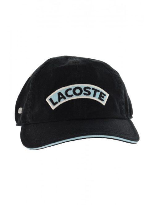 Lacoste fekete, feliratos fiú baseball sapka – M0