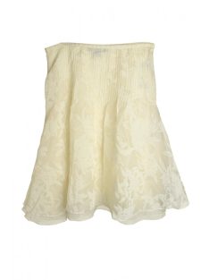 Ralph Lauren fehér, virágmintás női szoknya