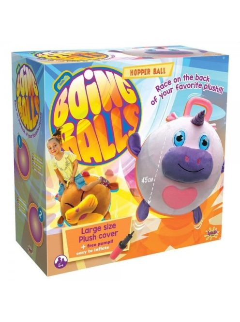 Boing Balls tehenes plüss ugrálólabda – 45 cm