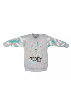 Wild Teddy szürke baba pulóver