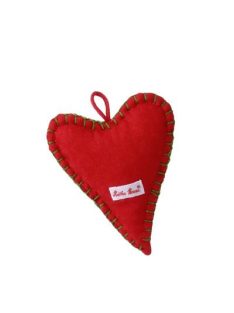 Kathe Kruse karácsonyi szív dísz – 15 cm